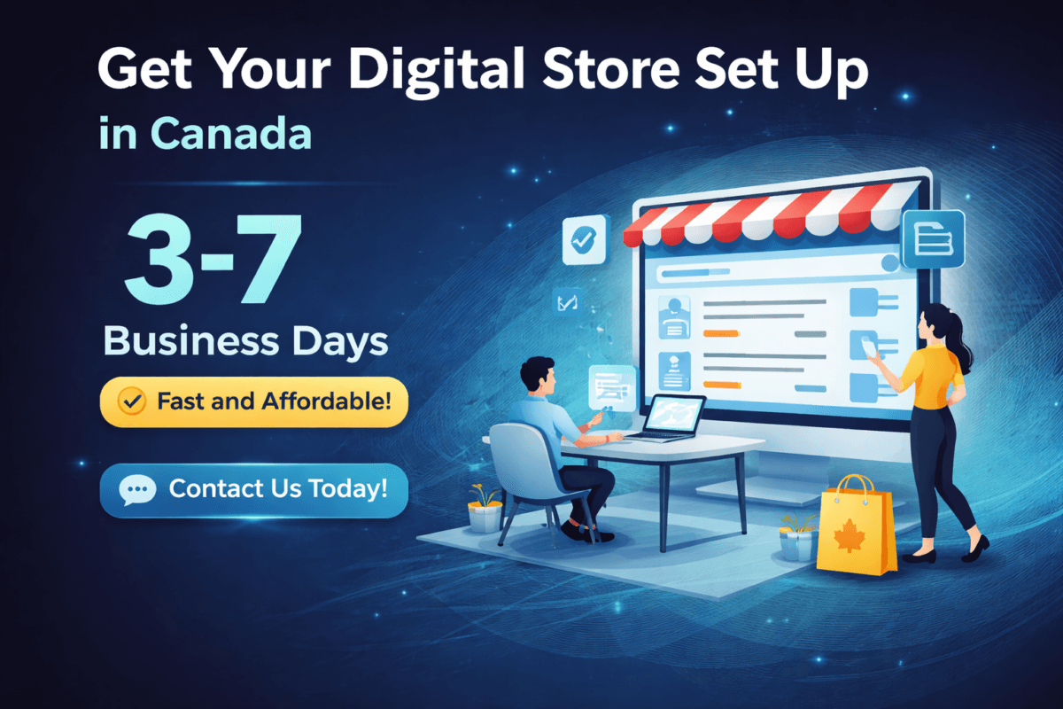 Web developers Ottawa — digital store setup in Canada in 3–7 business days