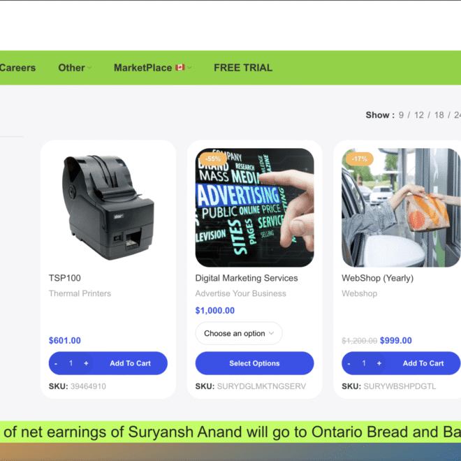 Suryansh Anand Live Webshop in valleyfield