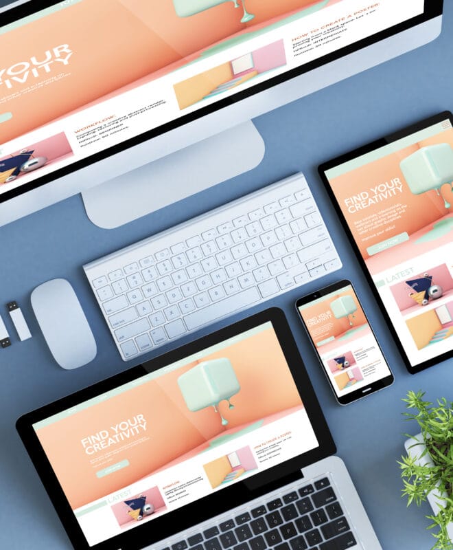 Minimal technology table icon with blue and grey horizontal bars