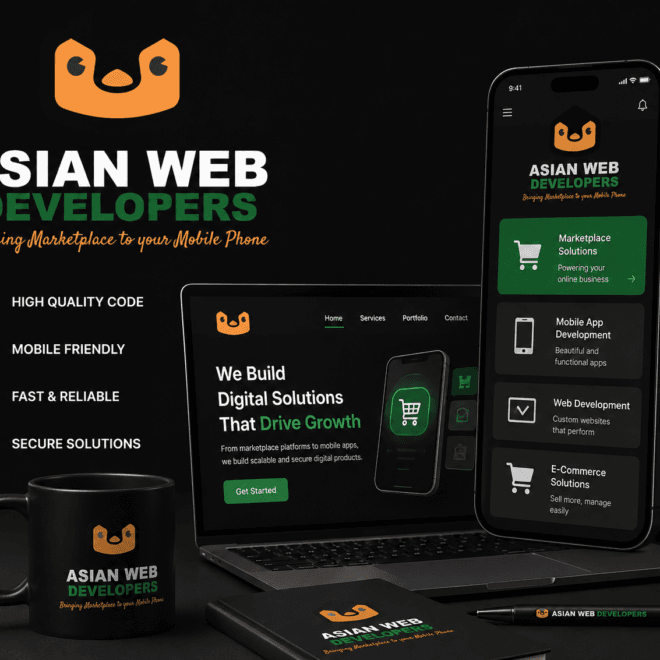 Affordable web development and mobile marketplace solutions by Asian Web Developers