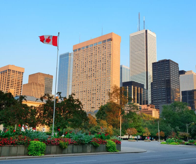Professional website design Windsor Ontario skyline representing local web development services by Asian Web Developers