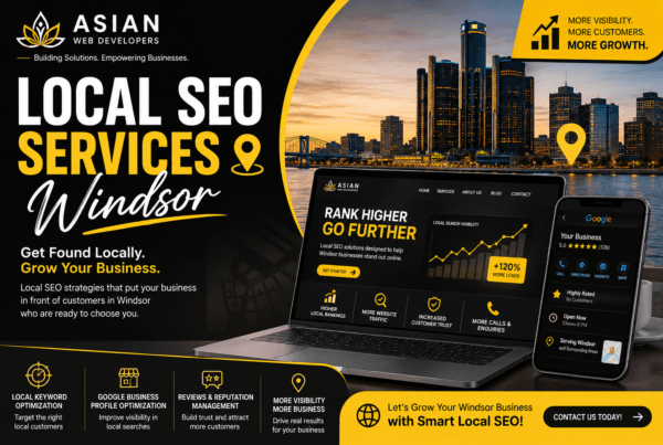 Local SEO services in Windsor helping businesses improve search visibility and attract local customers