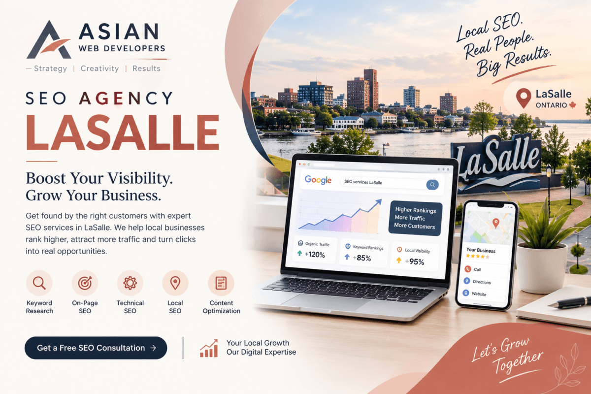 Professional SEO agency in LaSalle helping local businesses improve online visibility