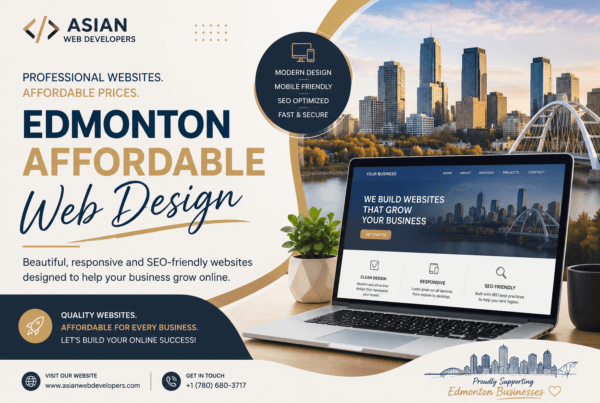 Edmonton affordable web design services for local businesses
