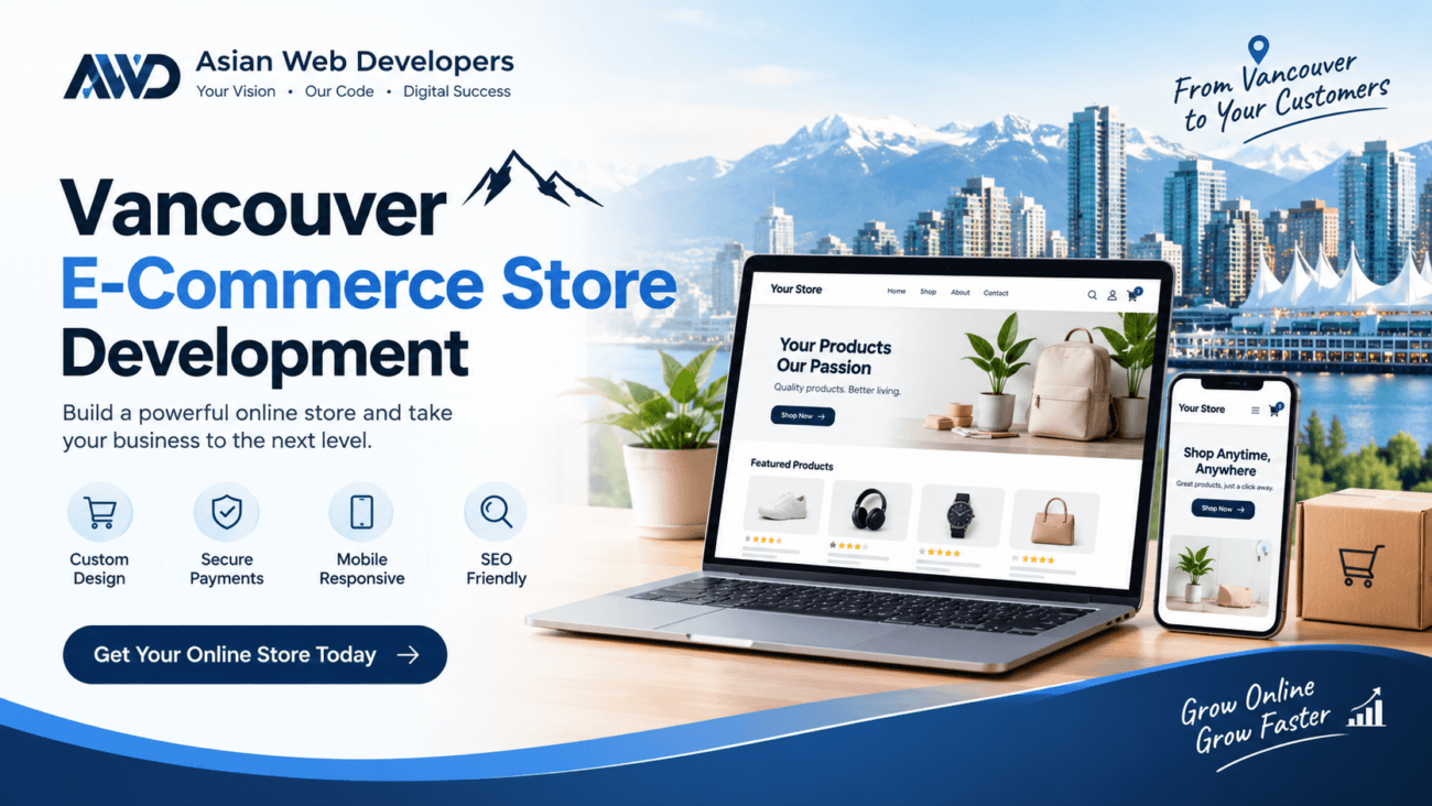 Vancouver e-commerce store development services