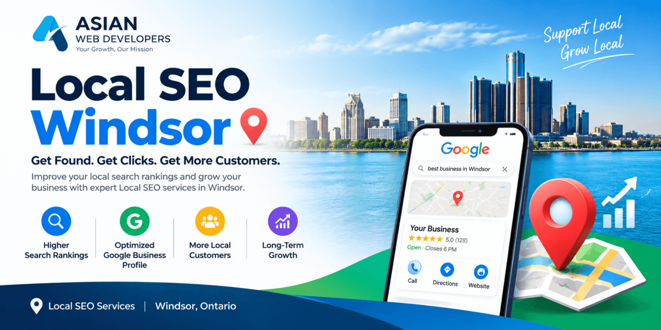 Local SEO Windsor services to improve local search rankings and attract customers